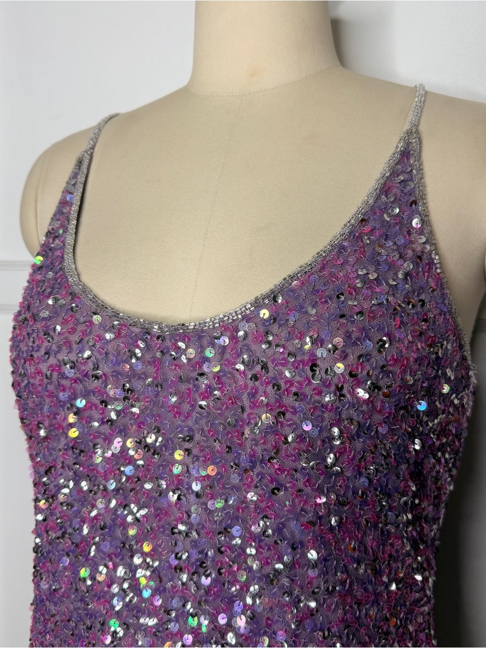 Chaudry KC purple sequin cami - Picture 2 of 6